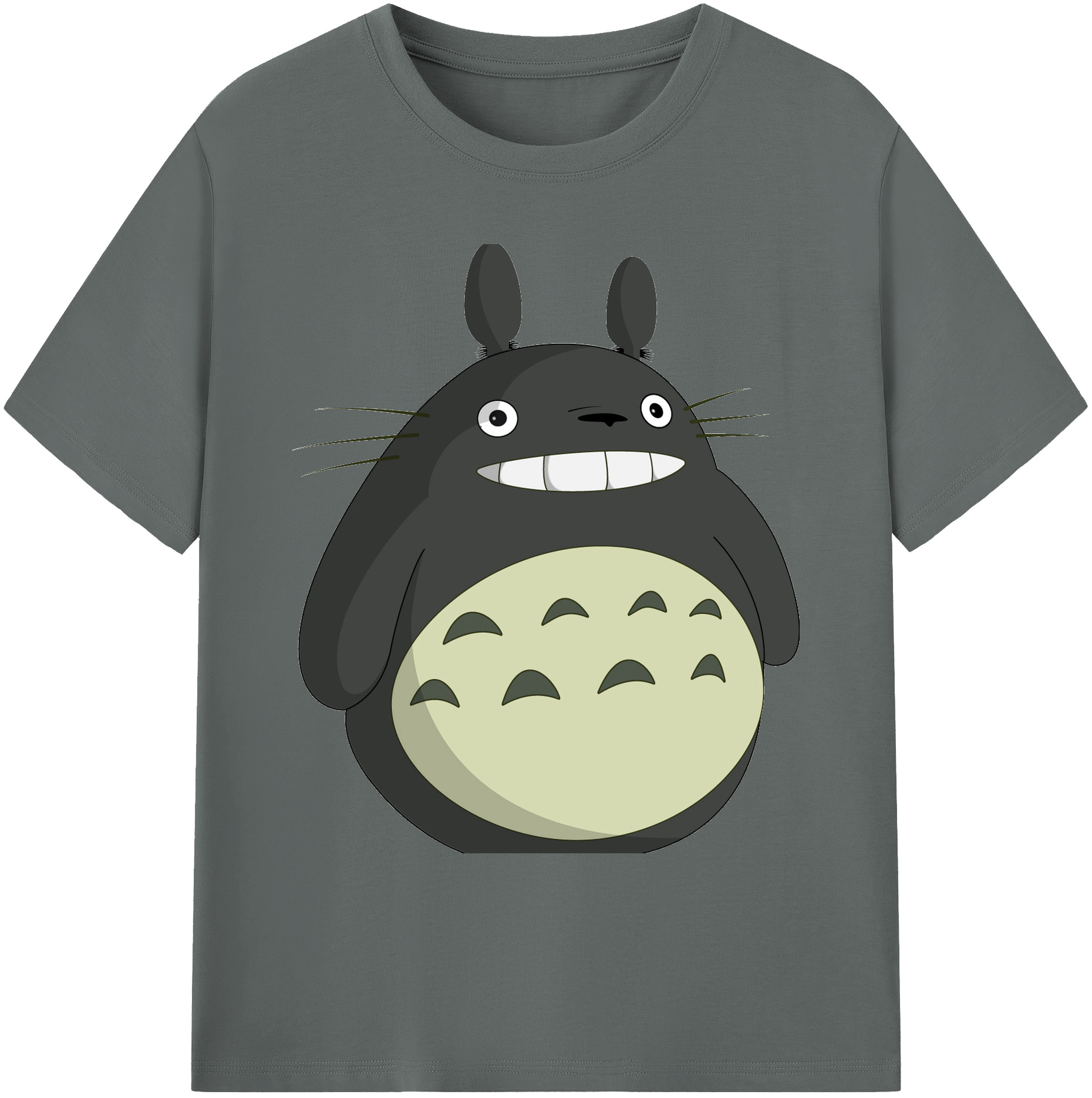 （画像用） となりのトトロ 草壁メイ 草壁サツキ My Neighbor Totoro Satsuki Kusakabe Mei Kusakabe 綿100％ メンズ半袖Tシャツ｜肌触りやわらか＆通気性